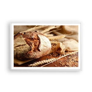 Poszter fekete keretben - Étvágygerjesztő, illatos, ropogós - 91x61 cm