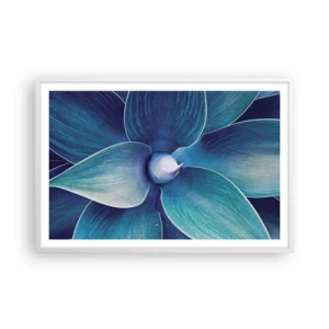 Poszter fekete keretben - Kékezve az égből - 91x61 cm