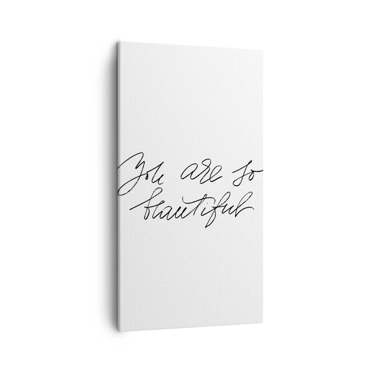 Vászonkép - Tényleg, hidd el... - 45x80 cm