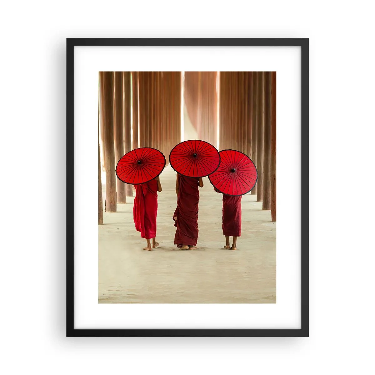 Poszter fehér keretben - Útban a Tiszta Föld felé - 40x50 cm