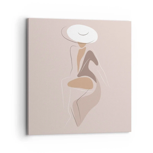 Vászonkép - Egy hölgynek lenni - 70x70 cm