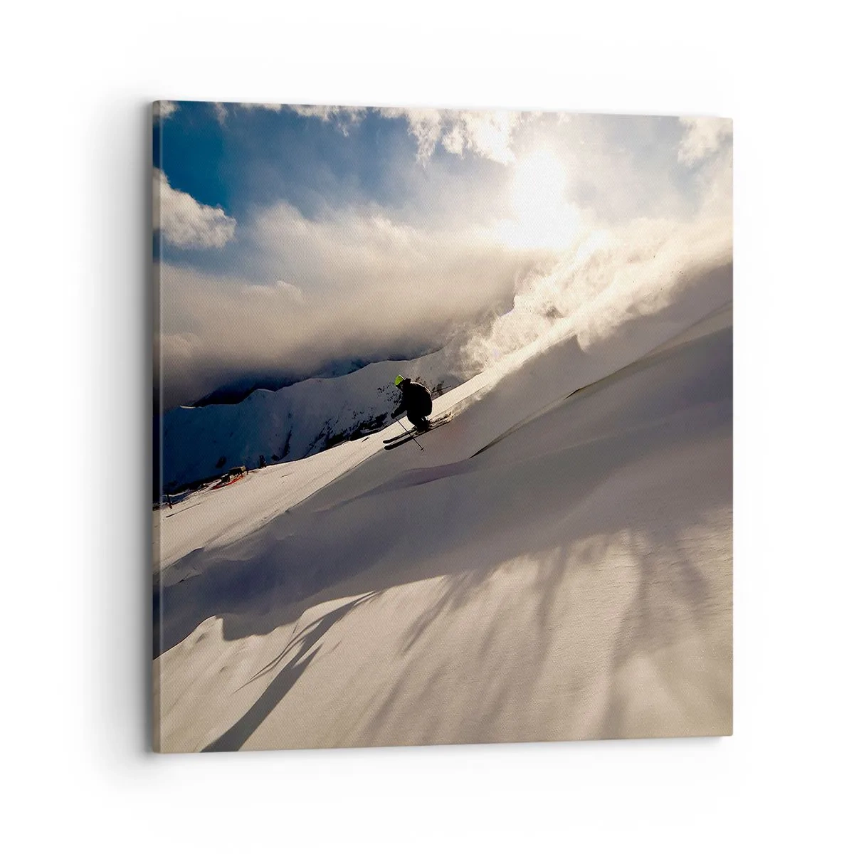 Vászonkép - Hegyi kihívás teljesítve - 70x70 cm