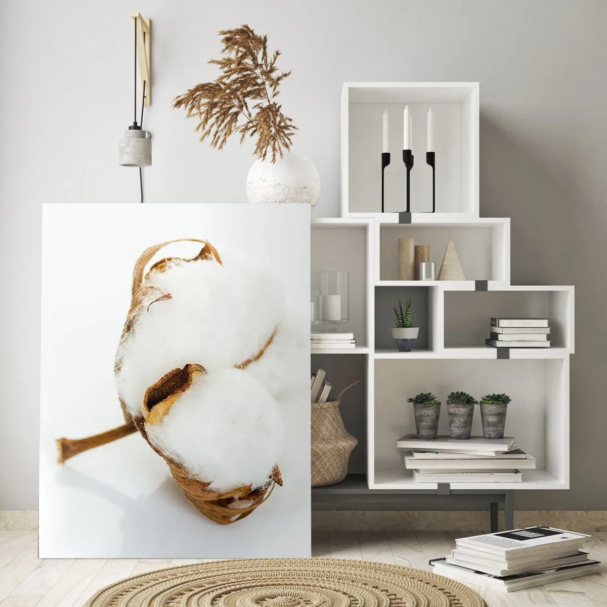 Üveg kép - Lágy természetű - 70x100 cm