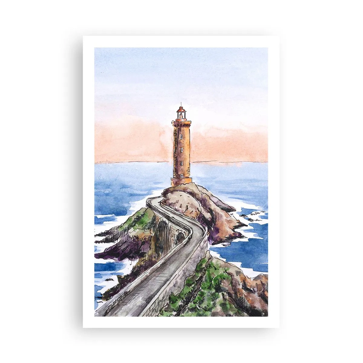 Poszter - Szemben a tengerrel - 61x91 cm