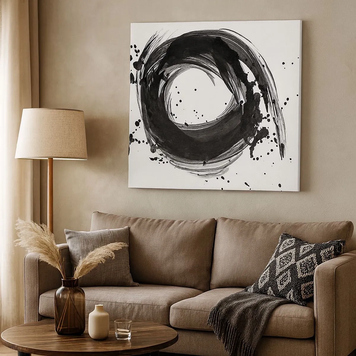 Vászonkép - A teremtés örvénye - 30x30 cm