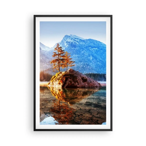 Poszter fehér keretben - A természet új fényben - 61x91 cm