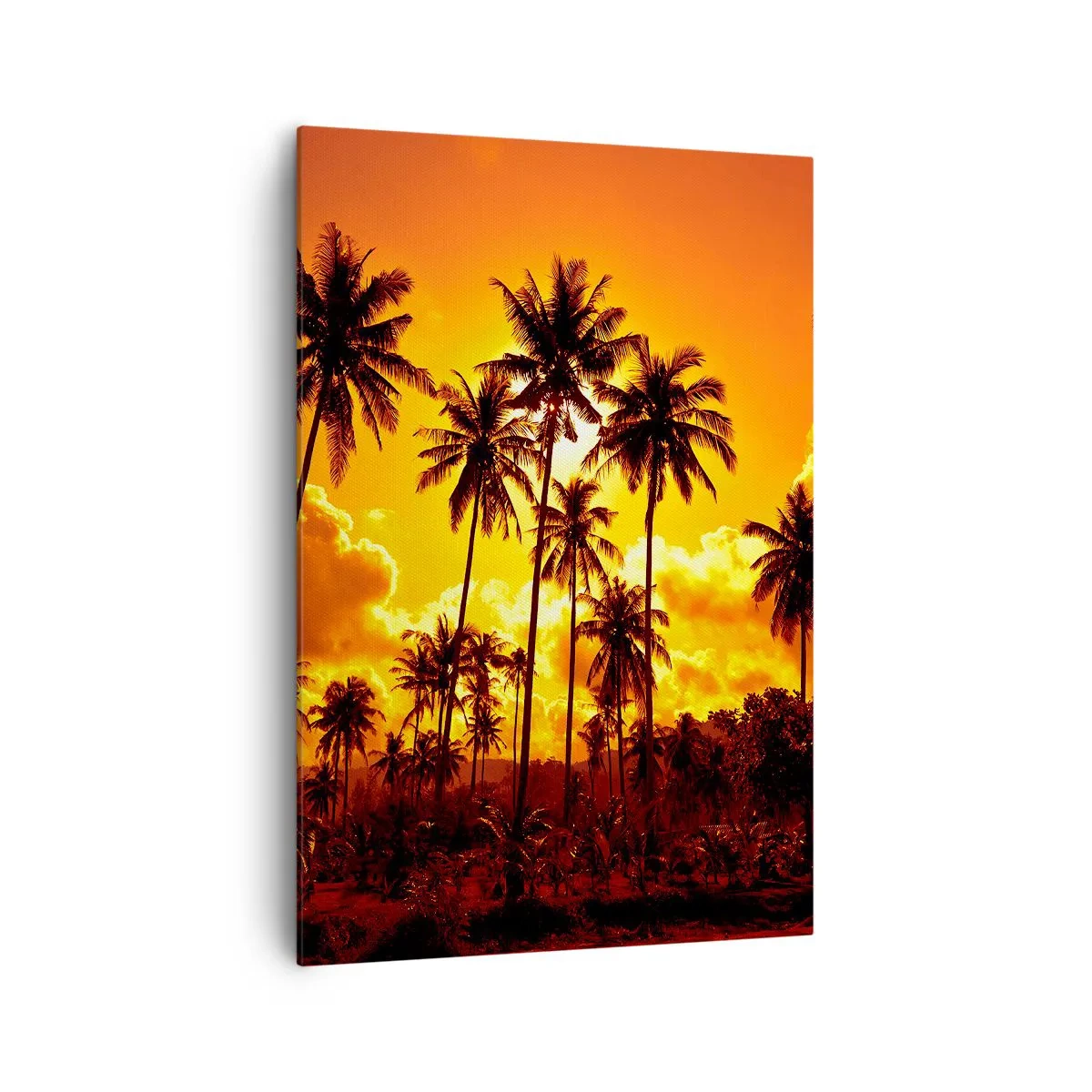 Vászonkép - Égnek a hegyek, égnek az erdők - 70x100 cm