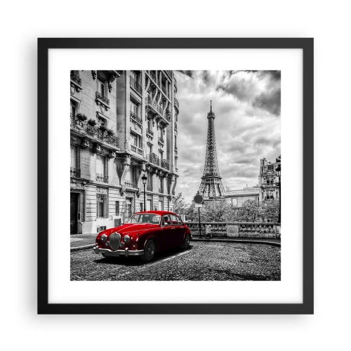 Poszter fehér keretben - Ragadozó a városban - 40x40 cm