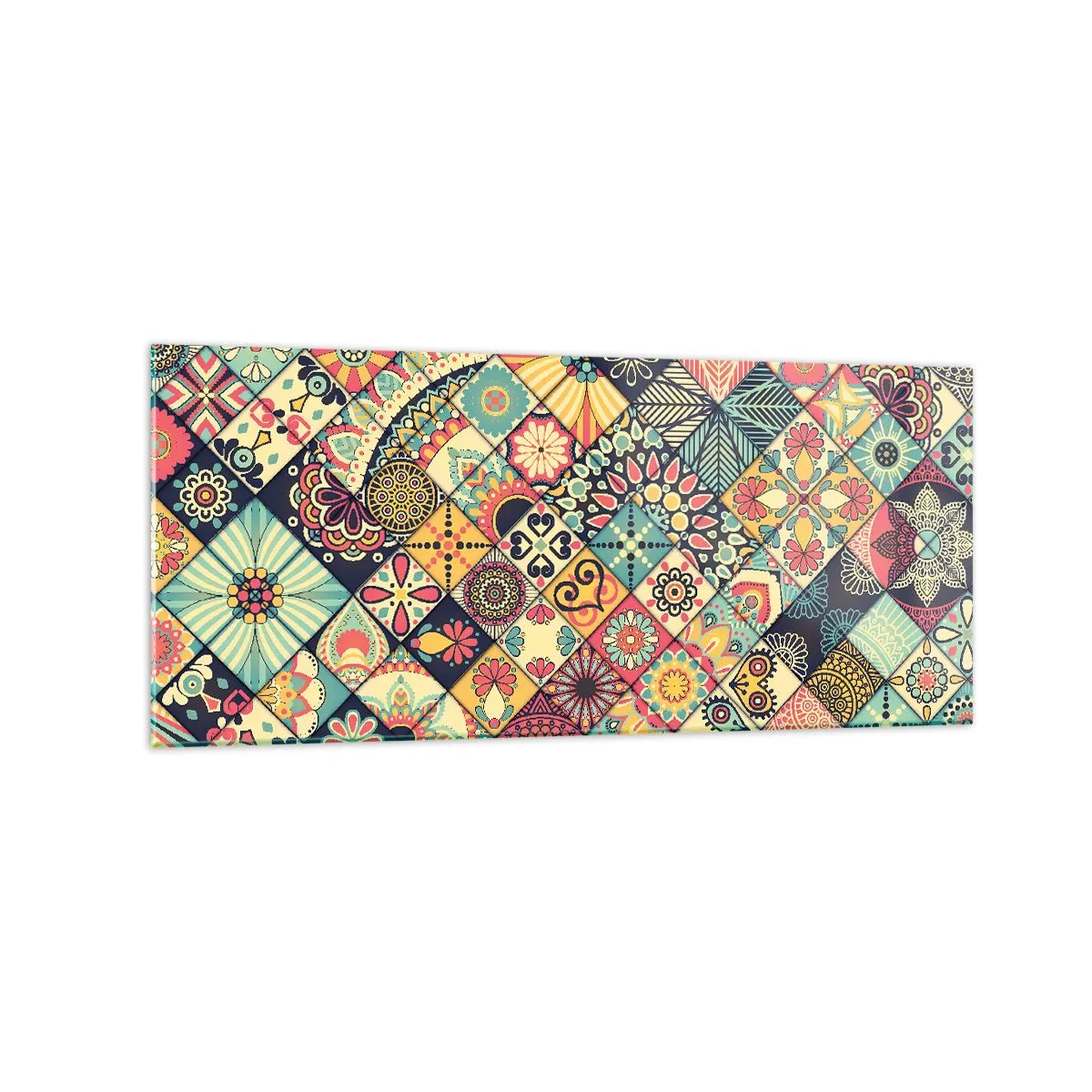 Üveg kép - Marokkói hangulat - 120x50 cm