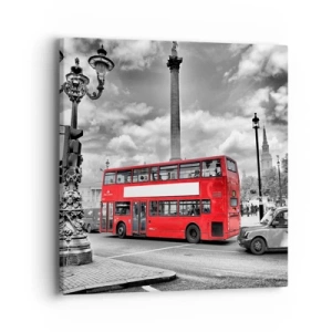 Vászonkép - A város igazi vérkeringése - 40x40 cm