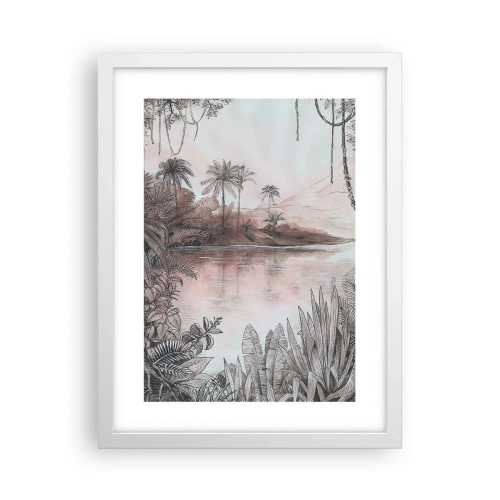 Poszter fekete keretben - Egy 19. századi felfedező naplója - 30x40 cm