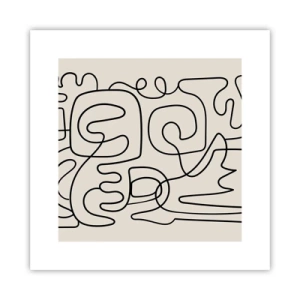 Poszter - A nyomonkövetésben - 30x30 cm