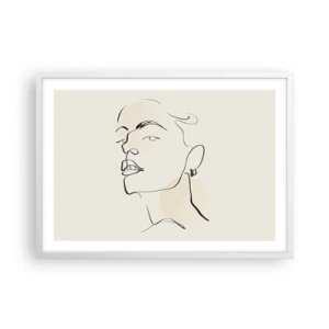 Poszter fekete keretben - Büszke tekintet - 70x50 cm