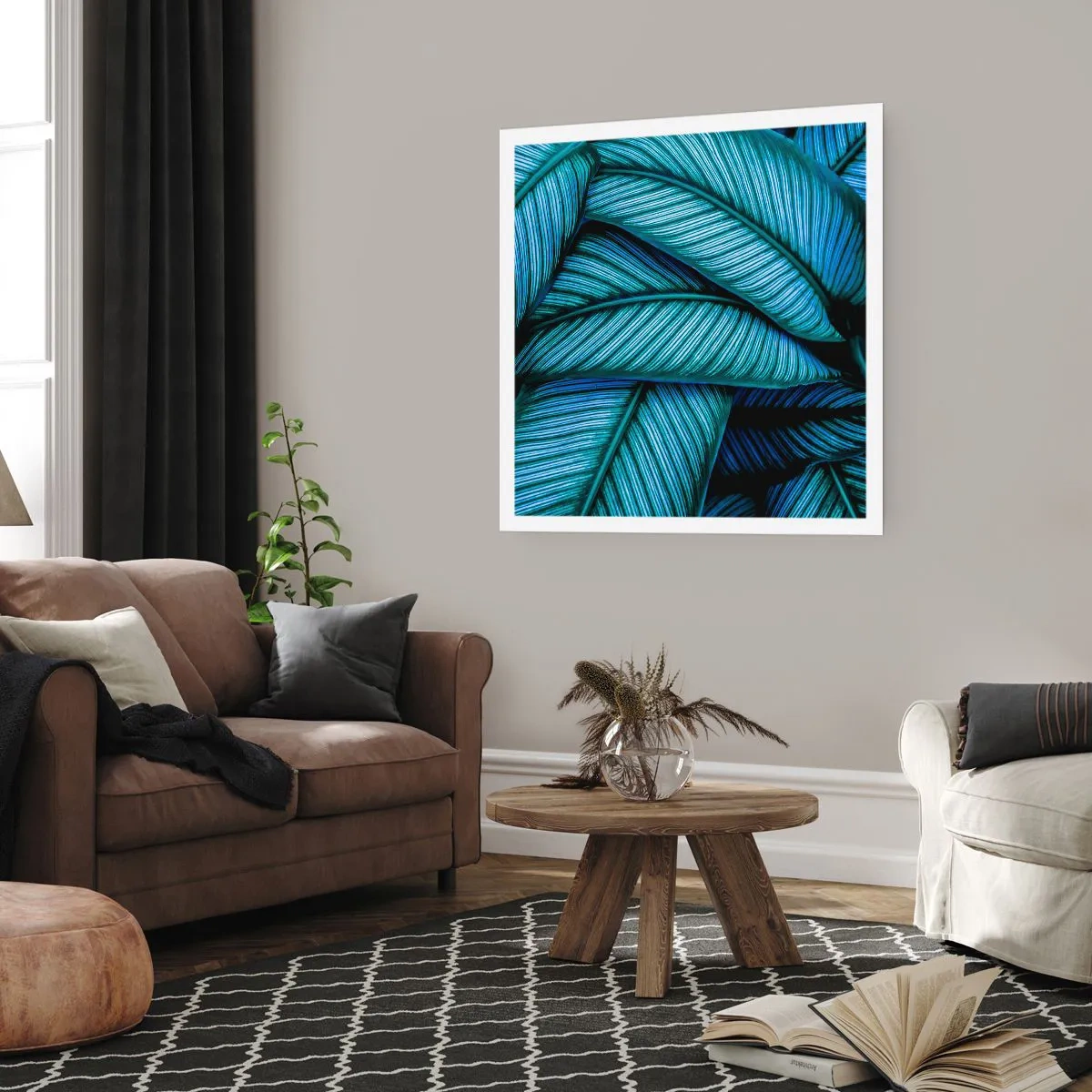 Poszter - Életvonalak - 40x40 cm