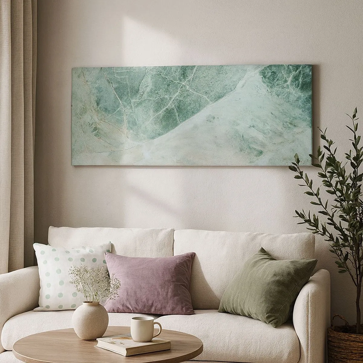 Vászonkép - A kő nemes hűvössége - 100x40 cm