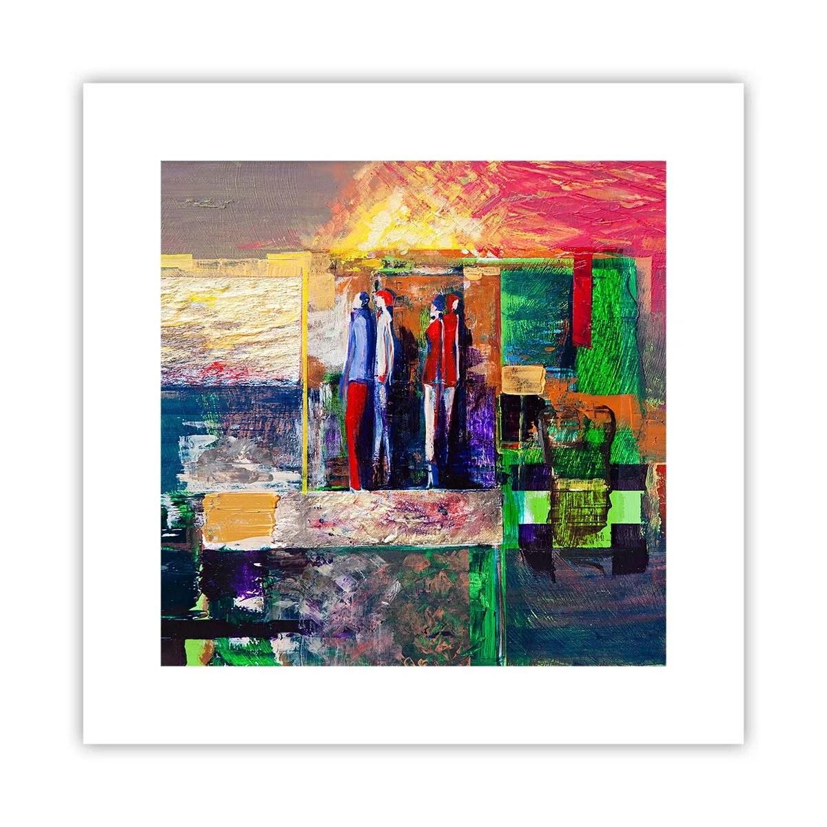 Poszter - Kapcsolatok és érzelmek - 30x30 cm