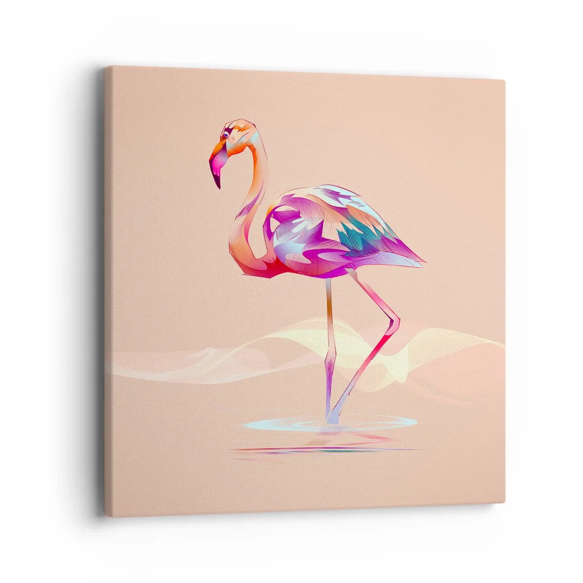 Vászonkép - A jó érzelmek madara - 40x40 cm