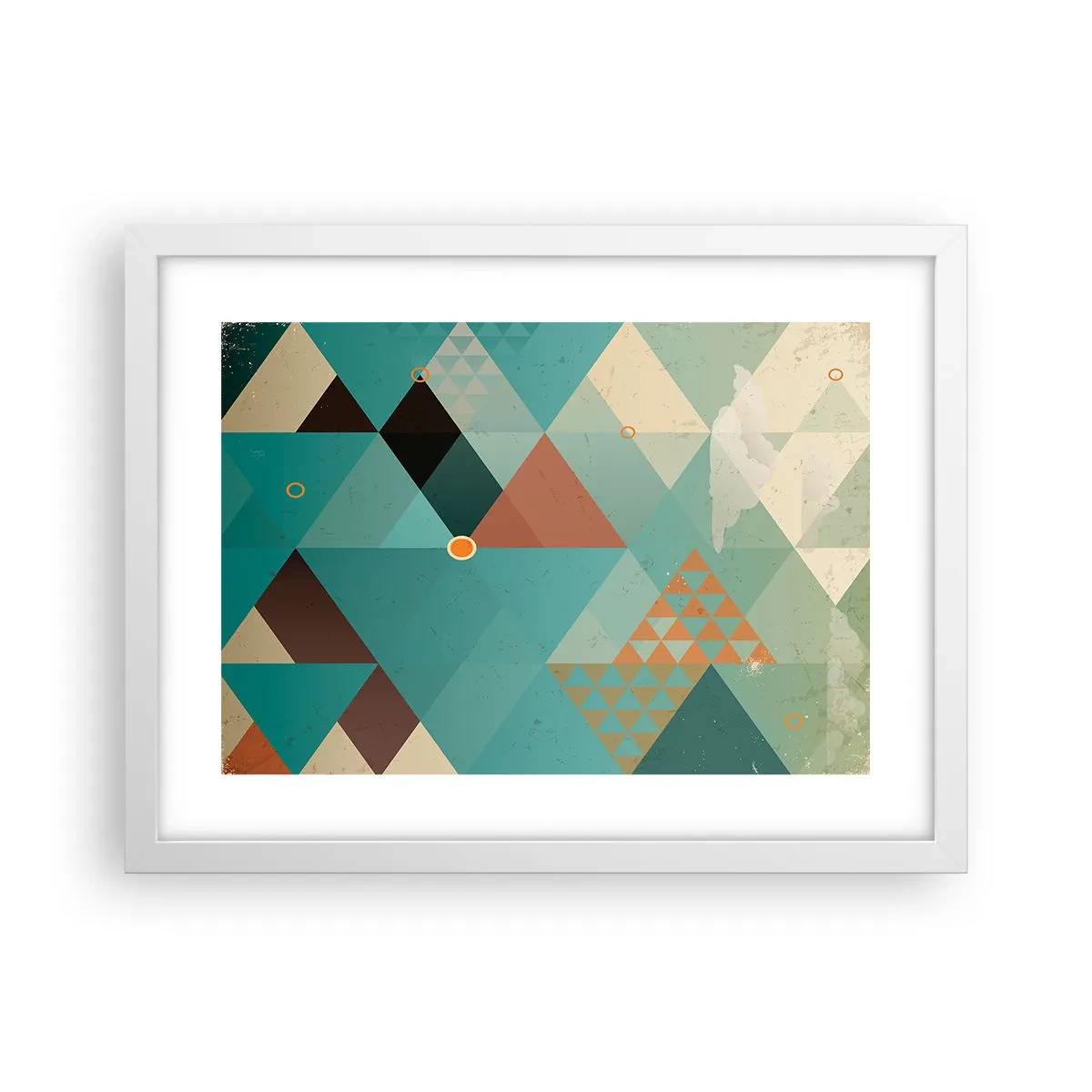 Poszter fekete keretben - A sokféleség egysége, az egység sokfélesége - 40x30 cm