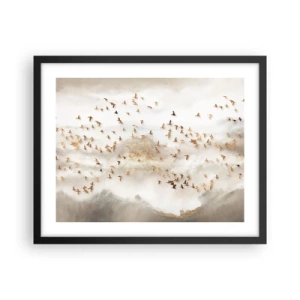 Poszter fehér keretben - Itt az idő... - 50x40 cm