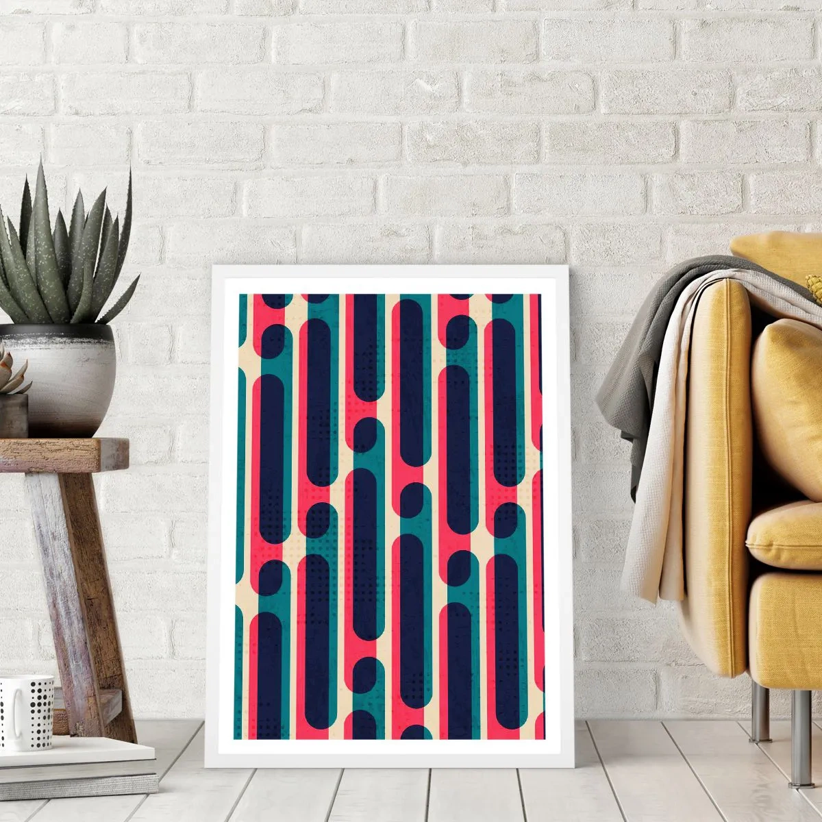 Poszter fekete keretben - Mélységben és előre - 70x100 cm