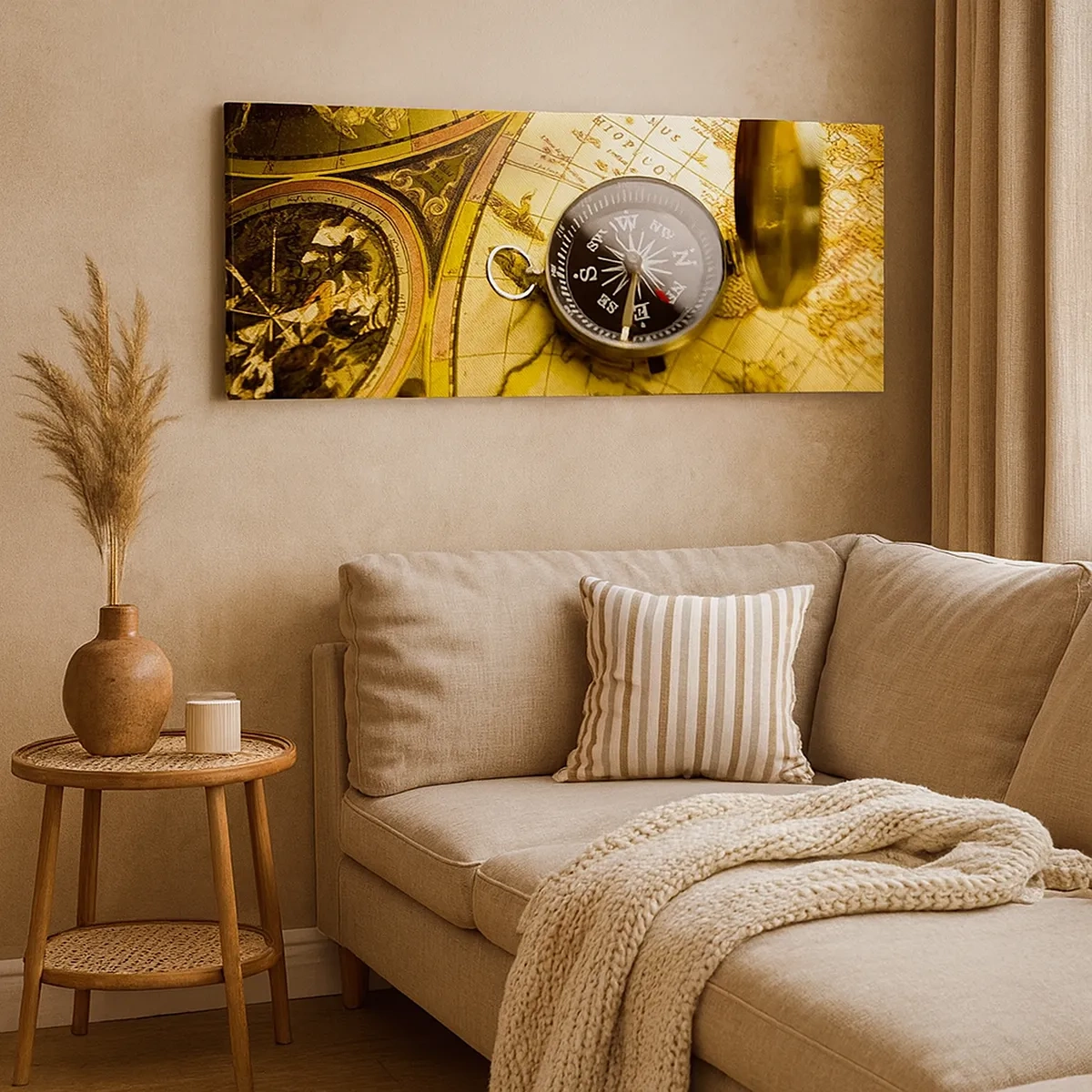 Vászonkép - Vagy talán a világ végére? - 30x30 cm