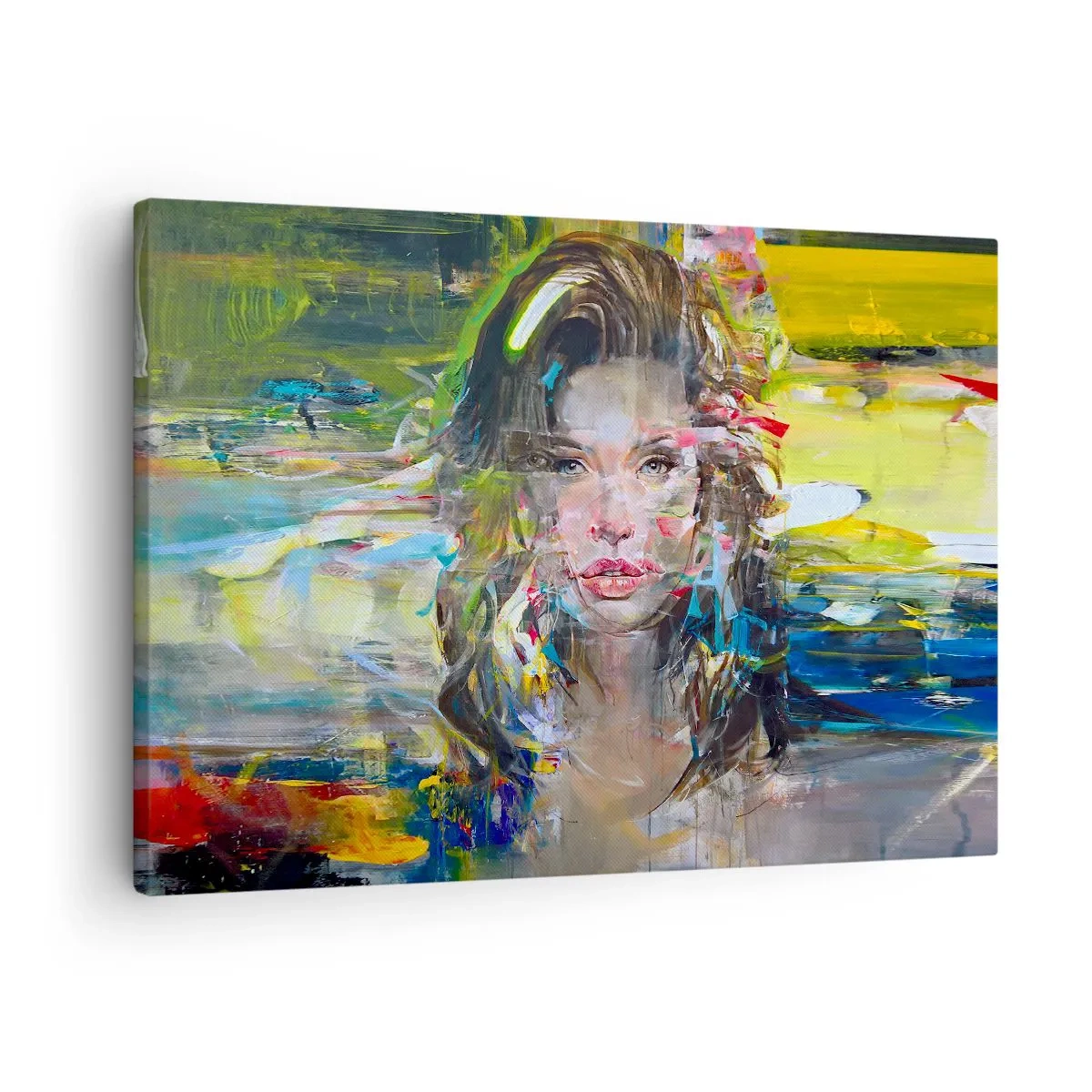 Vászonkép - A levegő függöny mögött - 70x50 cm