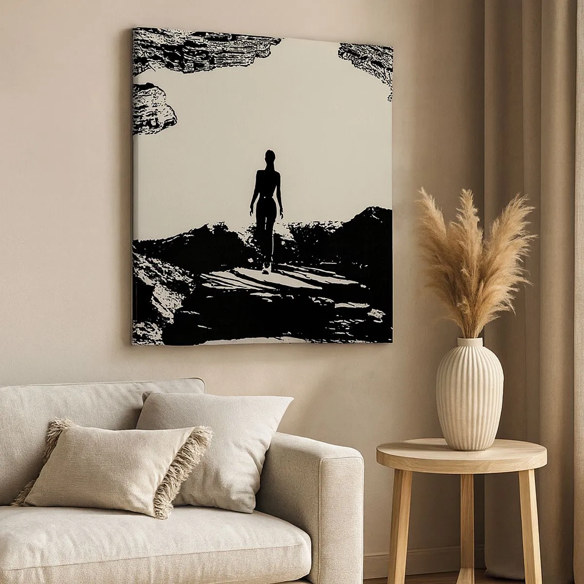 Vászonkép - Egy új pillantás - 30x30 cm