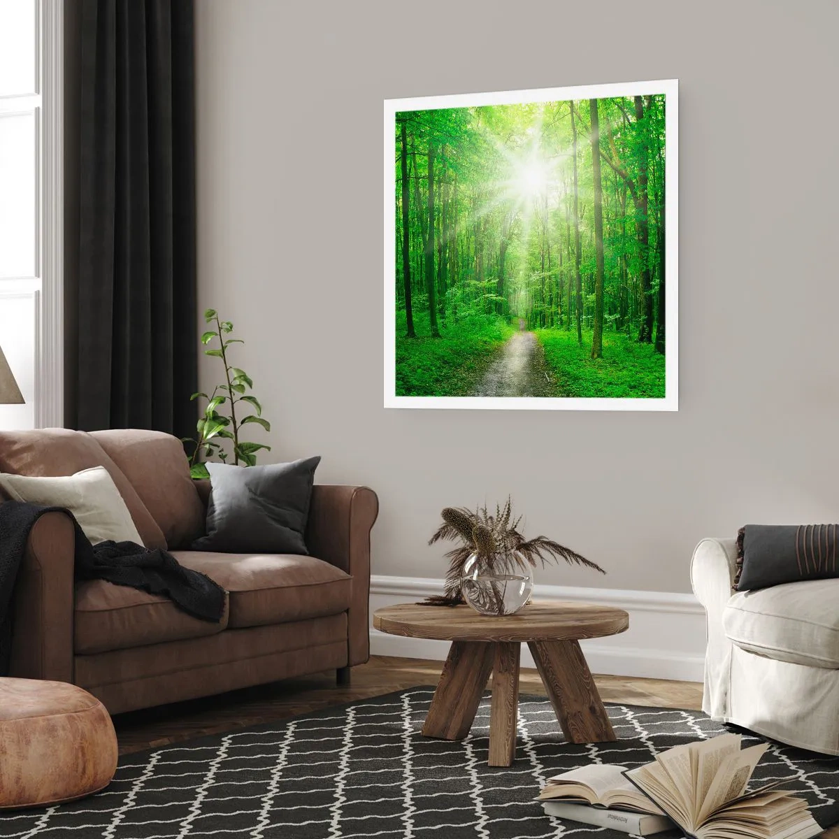 Poszter - A zöld katedrális - 60x60 cm
