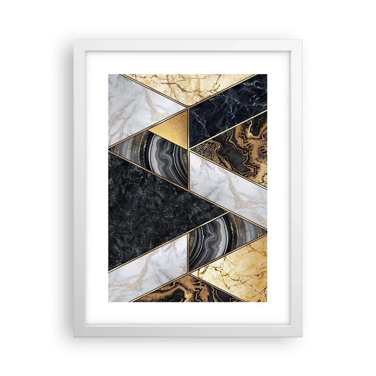 Poszter fekete keretben - Kőről kőre - 30x40 cm
