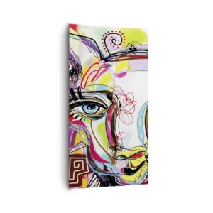 Vászonkép - A macska természetének gazdagsága - 65x120 cm