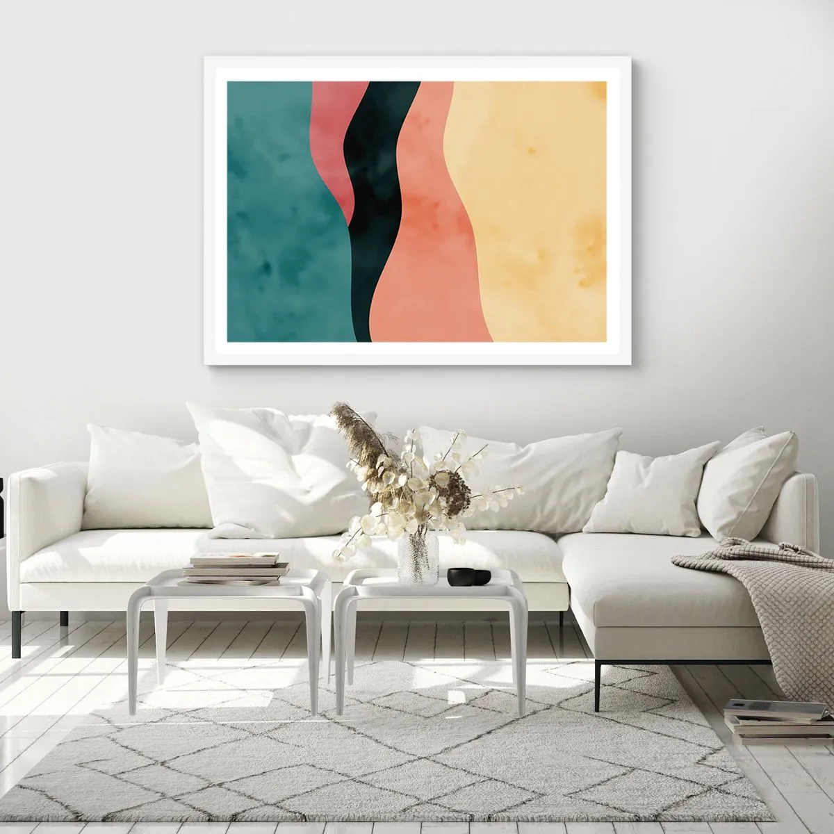 Poszter fekete keretben - Megfelelő összeegyeztethetetlenség - 100x70 cm