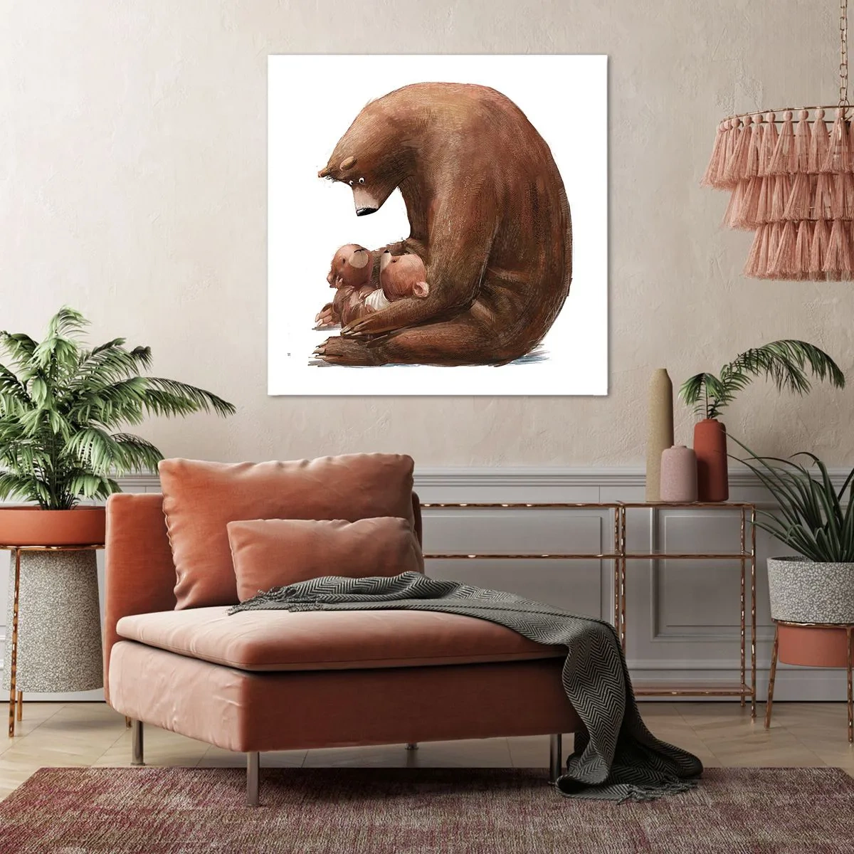 Vászonkép - Szép álmokat gyerekek - 60x60 cm