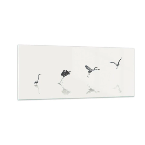 Üveg kép - Négy egyszerű lépés - 100x40 cm