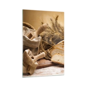 Üveg kép - Hogyan vágta le a késsel - 70x100 cm