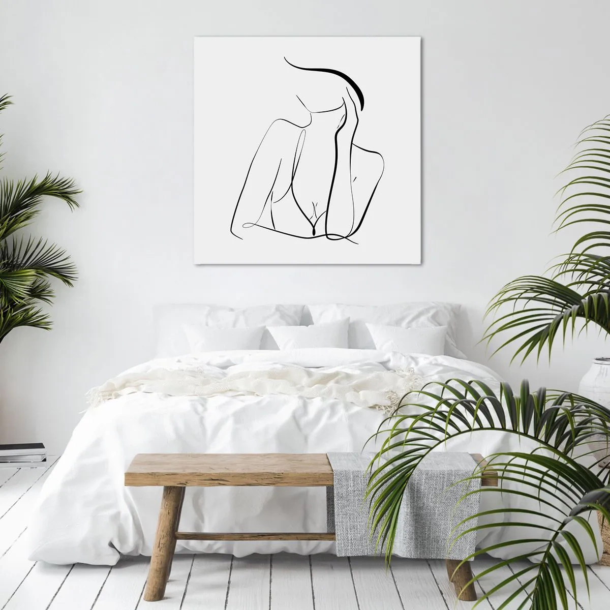 Vászonkép - Az álmok hullámán - 60x60 cm