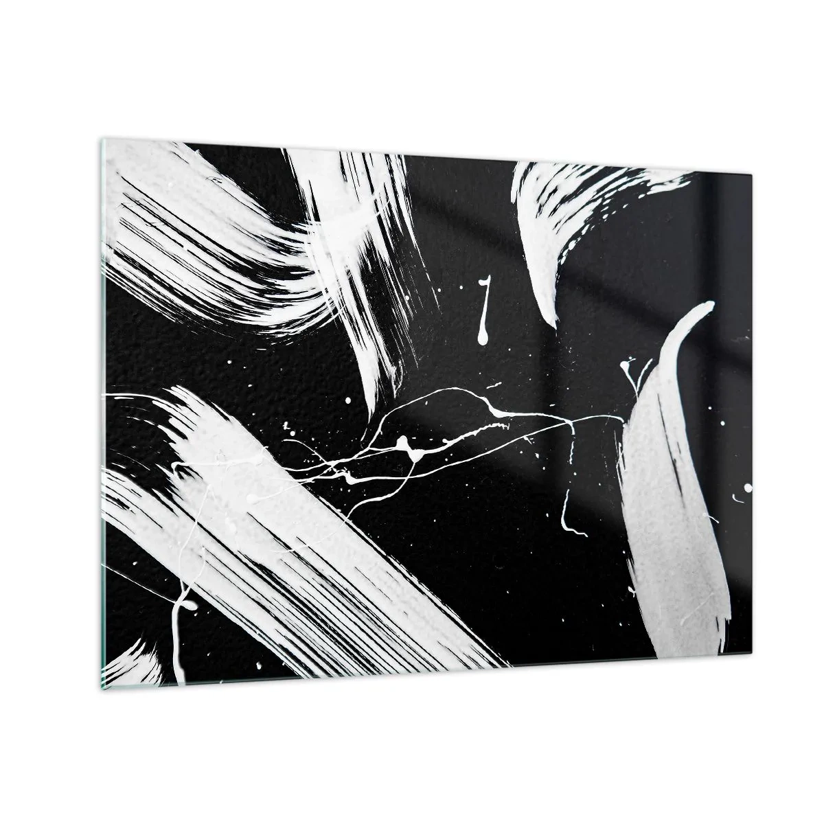 Üveg kép - Megtöri a sötétséget - 70x50 cm
