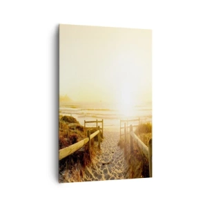 Vászonkép - A dűnén túl, a nap felé - 80x120 cm