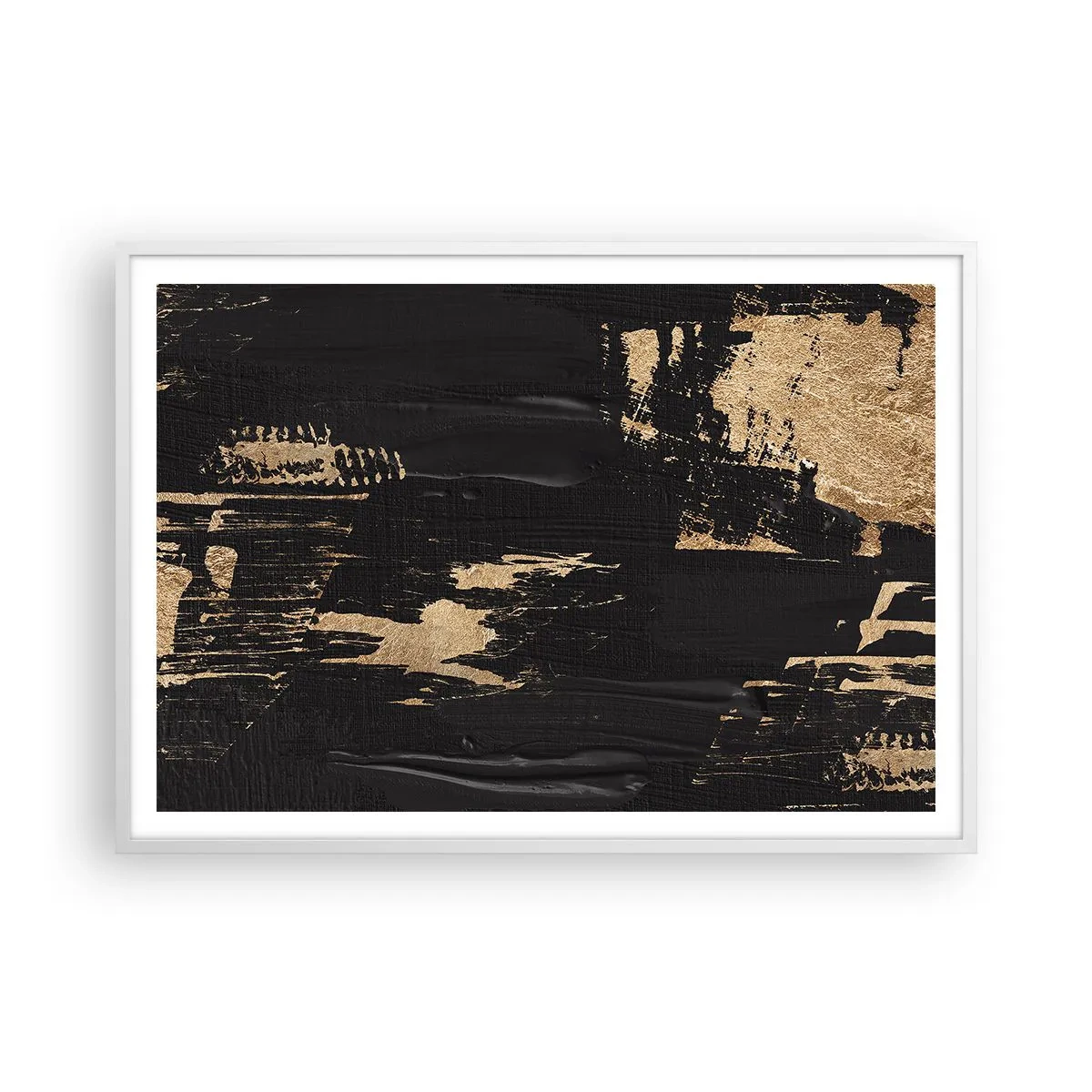 Poszter fekete keretben - Az érintés nyoma - 100x70 cm