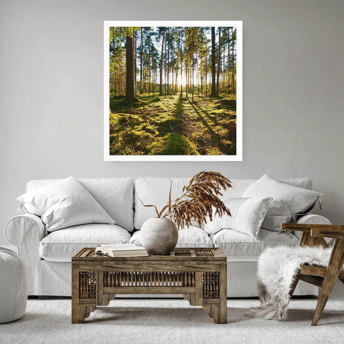 Poszter - … A hét erdőn túl - 60x60 cm