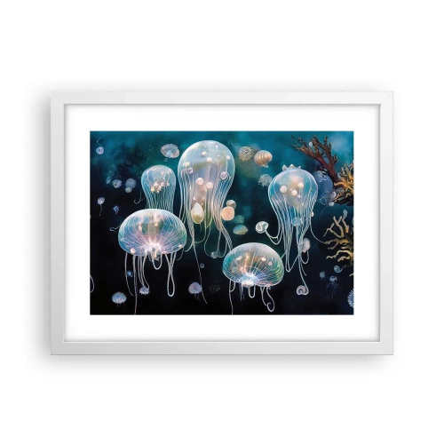 Poszter fekete keretben - Víz alatti bál - 40x30 cm