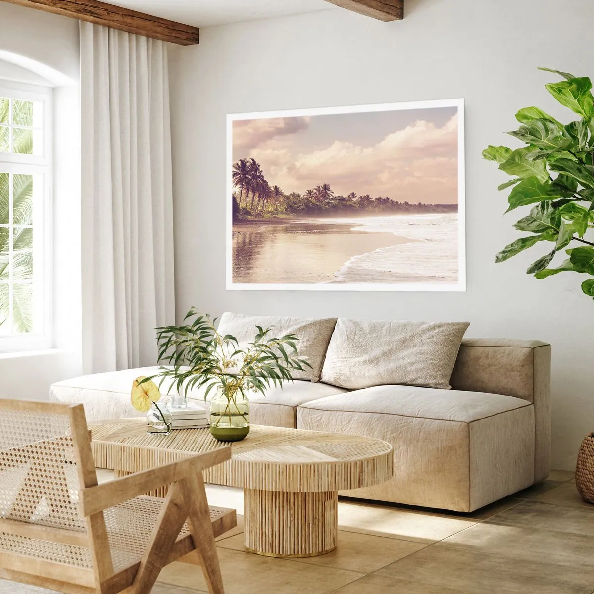 Poszter - A hullámok simogatása - 70x50 cm