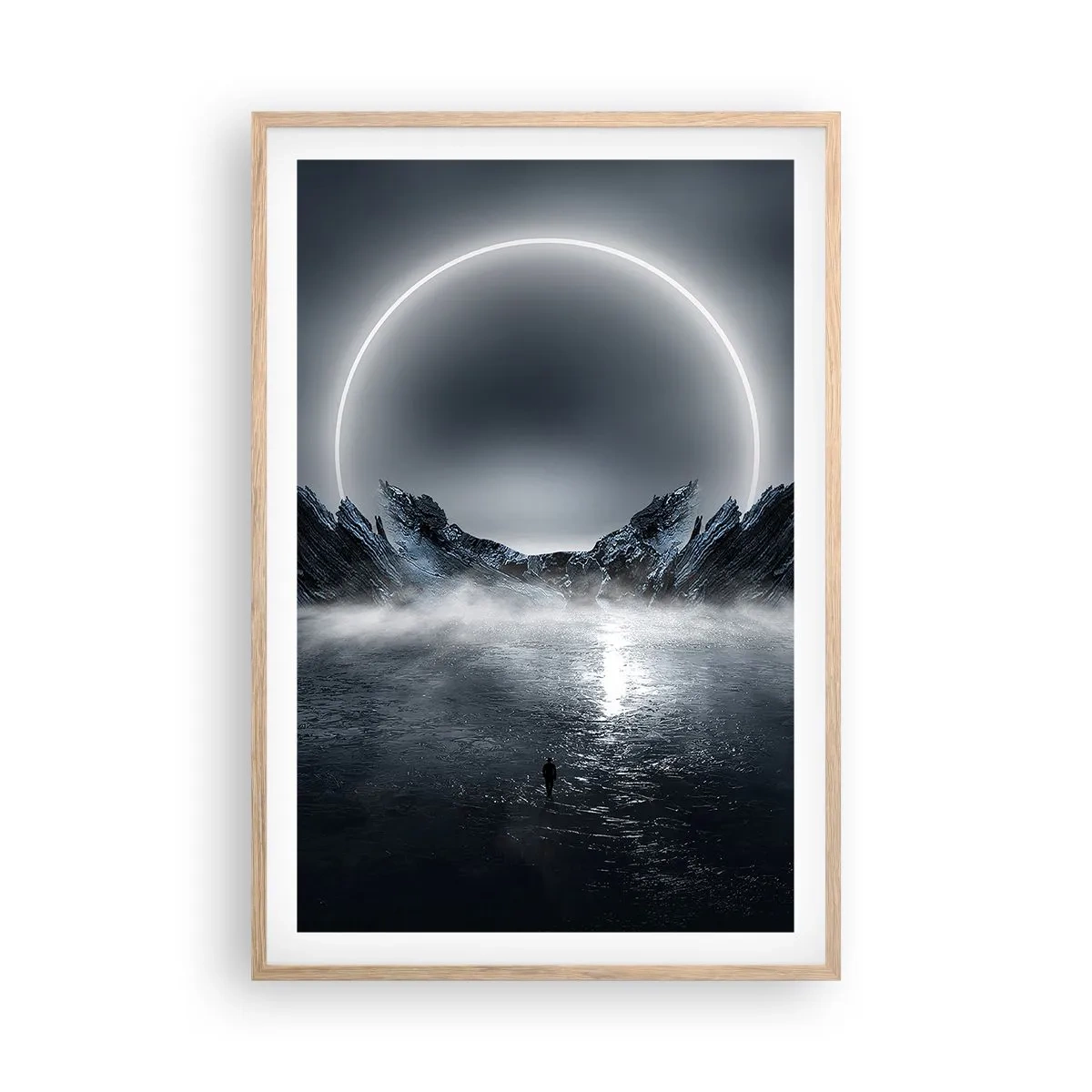 Poszter világos tölgy keretben - Egy történet fináléja - 61x91 cm