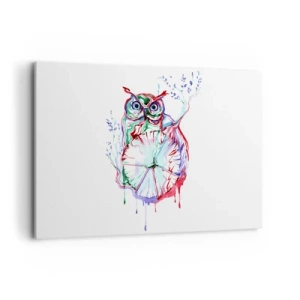 Vászonkép - Természeténél fogva bölcs - 120x80 cm