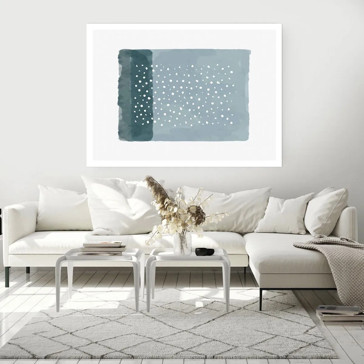 Poszter - Kéken nőtt - 50x40 cm