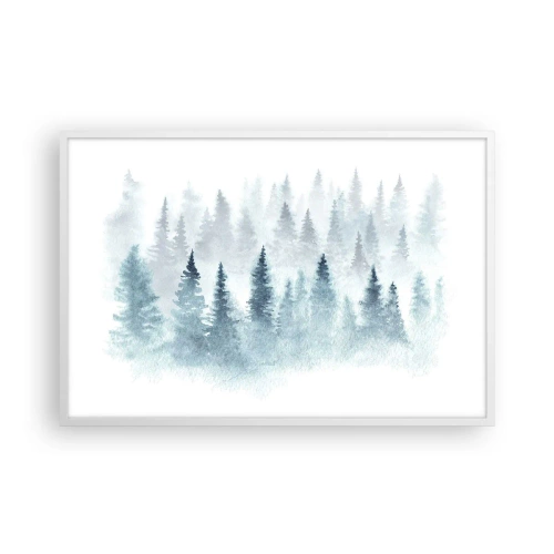 Poszter fekete keretben - Ködbe burkolózva - 91x61 cm