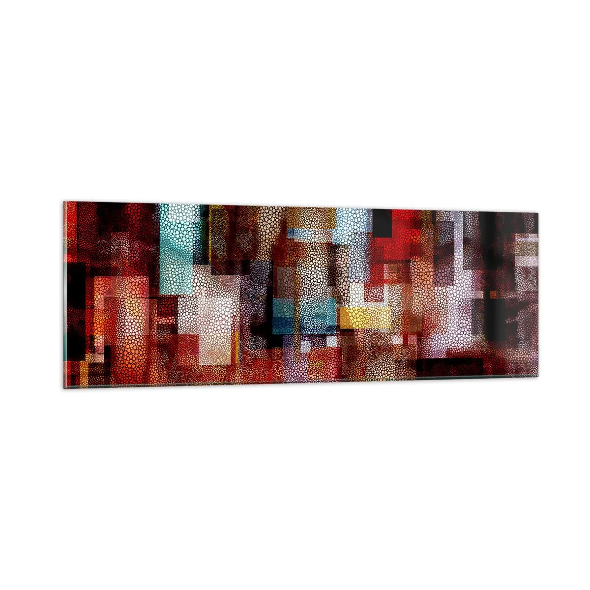 Üveg kép - Zavartság zavartsággal - 90x30 cm