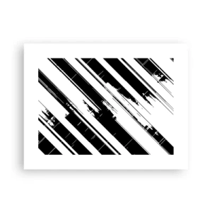 Poszter - Intenzív és dinamikus kompozíció - 40x30 cm