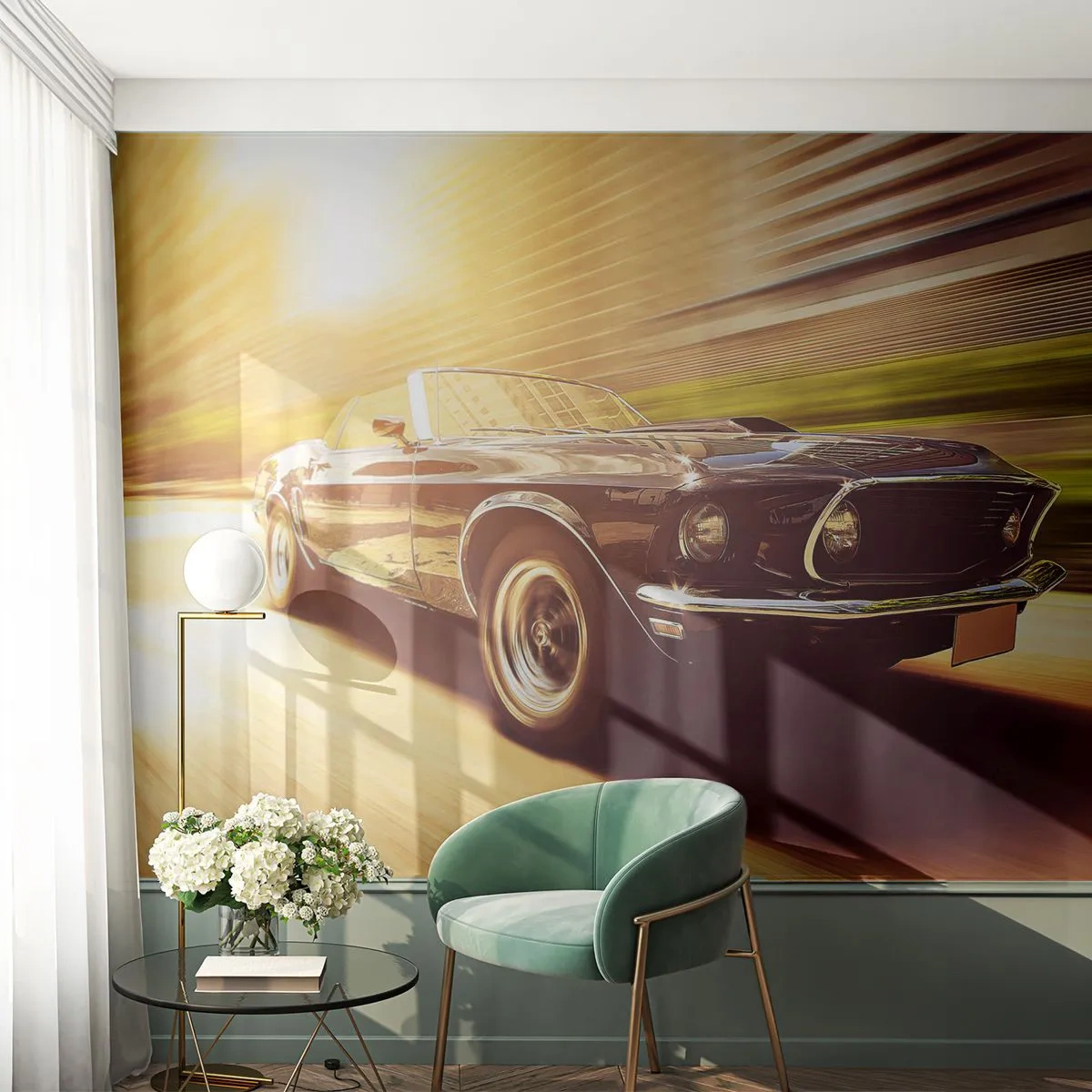 Fotótapéta Standard Eco - 1967 – a legenda visszatér - Autó, Kabrió, Autóipari - 200x140 cm