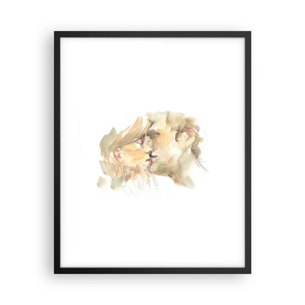 Poszter fehér keretben - Meglelt másik fél? - 40x50 cm