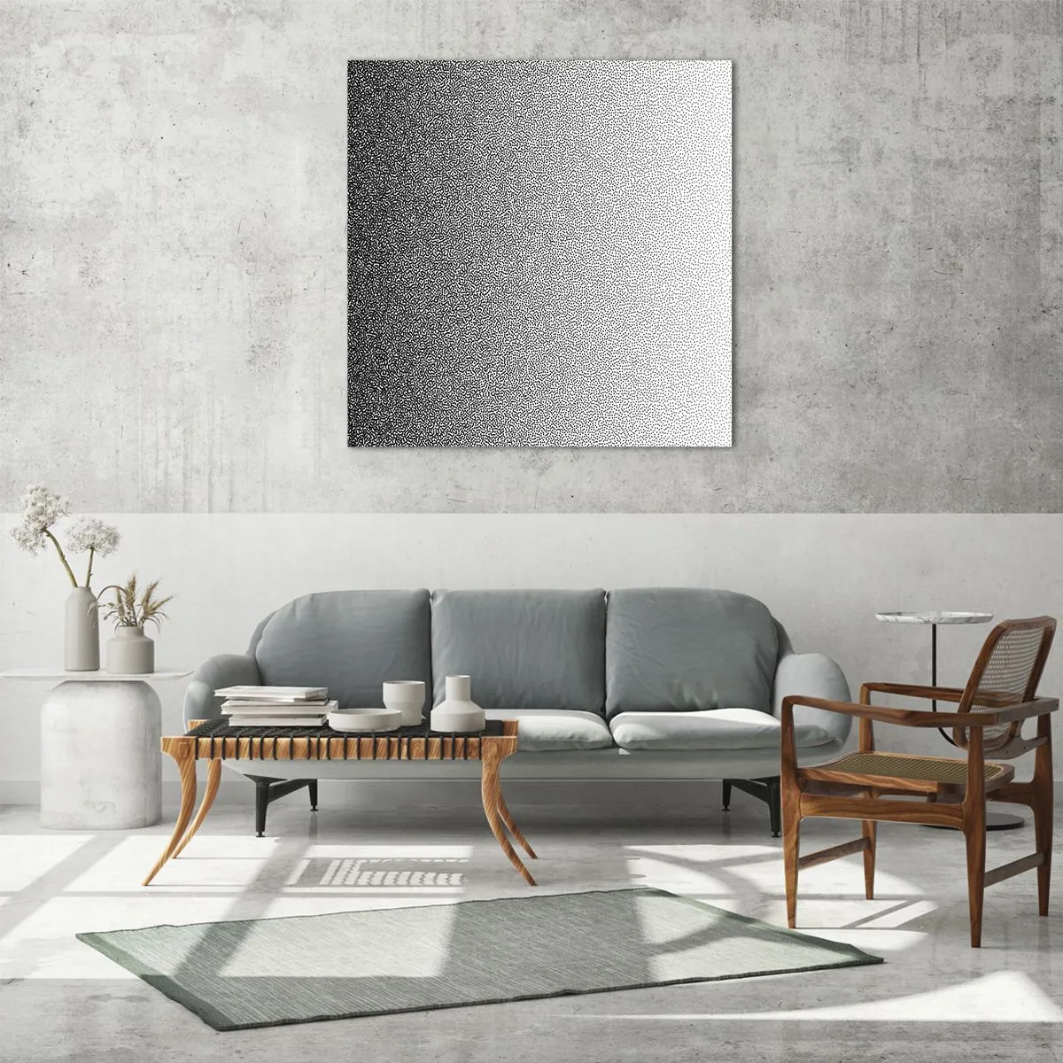 Üveg kép - A fény felé - 30x30 cm